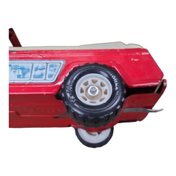 Vintage TONKA RED METAL JEEPSTER 1970's - Picture 9 of 11